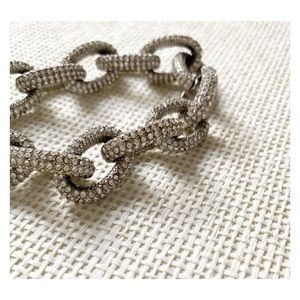 J-Crew - Pavé Link Bracelet